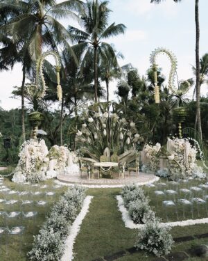 Luna Maya Instagram - AKAD💚
Soft steps to forever. Bless each one
Photo by @iluminen
Wedding Planner @paper_diamonds
Show Management @innazcommunique
Wedding venue @comoshambhalaestate
Decorator @stupacaspea @bimo_singgih
Akad & Stage Installation @make_a_scene_bali_
Sound & Lighting @focusproind
-
Principal Photographer & Videographer @iluminen
Photography & Videogarpher @derai.studio
Photographer @bramsky.bramsky
Content Creation @by_avera @mv.behindthewed
-
Styled by @bimopermadi & @astecat
Akad Kebaya Luna @eddybetty | Kebaya Fabric @the.designerworkshop
Luna's akad kembang goyang @rinaldyyunardi
Batik @iwantirta_batik
Bridesmaids attire Akad @fadlan_indonesia
Bridesmaids shoes Akad @jethebrand
Groomsmen attire Akad @fadlan_indonesia
Groomsmen attire welcome dinner @sasdesigns , @rakeshd18
Groomsmen shoes welcome dinner @colehaan.id
Luna's make-up @andychunmakeup
Luna's hair @ardndut
Luna's Paes @mamiehardo
Luna's attire welcome dinner @hiantjen
Luna's shoes @jimmychoo @rococostore
Luna's Jewellry @bvlgari
Maxime shoes Akad @berluti
Maxime Shoes Welcome Dinner @christianlouboutin
Maxime Makeup @bubahalfian
Maxime hair do @kieferlippens
Luna's Make up welcome dinner @ryanogilvy
Luna's hair do welcome dinner @ranggayusuf
Makeup skin prep set @hannaglow.official
Mineral water brides & grooms @jiwaterartesian
Family make up @ryanogilvy @victoria_makeupatelier @syafitri.wd @bubahalfian @andychunmakeup
Family hair do @hendrosudarta @tatarias.unimed @ardndut @krisna_endi @ine_hairdo_bali @dyni.hairdo
Bridesmaid make up @cokistrimirah @andychunmakeup @victoria_makeupatelier
Bridesmaid hair do @krisna_endi @ine_hairdo_bali @ayuhairstylist
Groomsmen hair do @hendrosudarta @tatarias.unimed
Robe Brides @hiantjen
Bridesmaid Shoes @jethebrand
-
Stationery Designer & Illustrator @kurniawanhowijaya
Invitation letterpress printer @new.fanda.print
RSVP Management @undangin_com
-
ENTERTAINMENT
@luxevoirid
@orangeproductionasia
@phoneafriend.co
@rollportraits
@thesammysax
#MOONtotheMAX #LUNAdicintaiMAXIMal