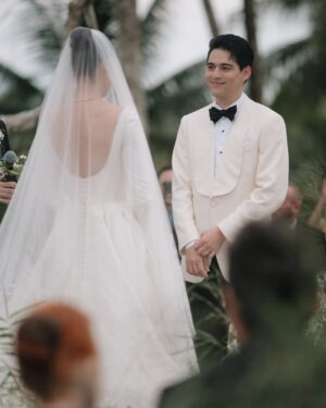 Luna Maya Instagram - In the garden of promises, we bloomed as one #ceremony #TheReception 🌸
📸: @derai.studio
Wedding Planner @paper_diamonds
Show Management @innazcommunique
Wedding venue @comoshambhalaestate
Decorator @tearosewedding
Sound & Lighting @focusproind
-
Principal Photographer & Videographer @derai.studio
Photographer & Videogarpher @iluminen
Photographer @bramsky.bramsky
Content Creation @by_avera @mv.behindthewed
-
Wedding cake @butter_bali
Stationery Designer & Illustrator @kurniawanhowijaya
Invitation printing @new.fanda.print
RSVP Management @undangin_com
-
Styled by: @astecat @bimopermadi
Asst Stylist: @lionardychoky
Ceremony Dress @yeftagunawan
Dinner dress @yeftagunawan
After party dress @jeffrytan
Luna’s Jewellry @bvlgari
Luna’s make-up @archangelachelsea
Luna’s hair @kieferlippens
Luna’s shoes @rococostore @christianlouboutin @jimmychoo
Maxime shoes @christianlouboutin
Maxime make up @ryanogilvy @rhaydavid
Maxime hair do @ranggayusuf
Maxime Jewelry @franknco_id
Groomsmen attire @wonghangtailor
Groomsmen Suit @samuelwongso
Groomsmen hair do @krisna_endi
Bridesmaids makeup @cokistrimirah @andychunmakeup @victoria_makeupatelier
Bridesmaid fabric by @the.designerworkshop
Bridesmaid hair do @krisna_endi @ine_hairdo_bali
Skincare prep set @hannaglow.official
Mineral water brides & grooms @jiwaterartesian
-
Entertainment
@luxevoirid
@orangeproductionasia
@phoneafriend.co
@rollportraits
@akustikaentertainment.id
#MOONtotheMAX #LUNAdicintaiMAXIMal