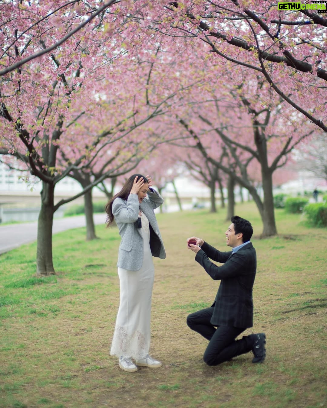Luna Maya - 2.2 Million Likes - With a heart overflowing with love, I say YES—to you, to this beautiful journey we’re writing together, to forever.🌸🤍💚 

Thank you @derai.studio for catching our moments 🥰