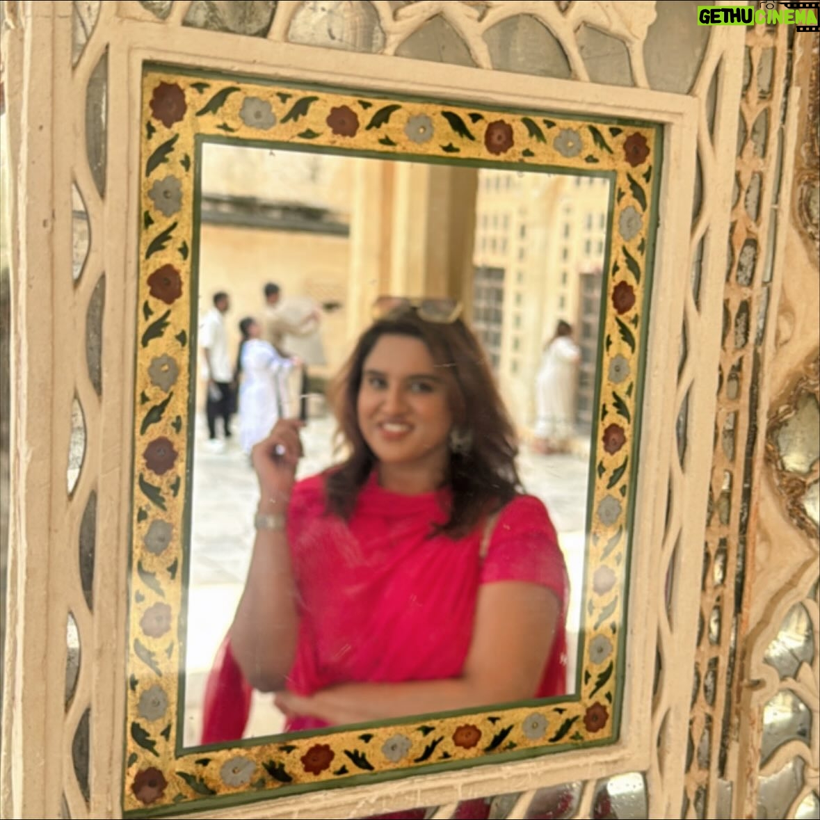 Maalica Ravikumar - 888 Likes - Palace walls, pink vibes, and queen energy only! 💕👑
