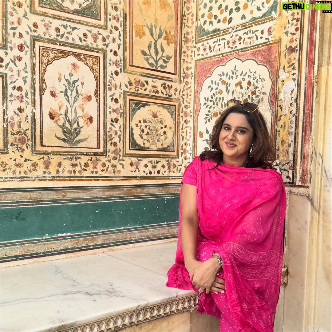 Maalica Ravikumar - 888 Likes - Palace walls, pink vibes, and queen energy only! 💕👑