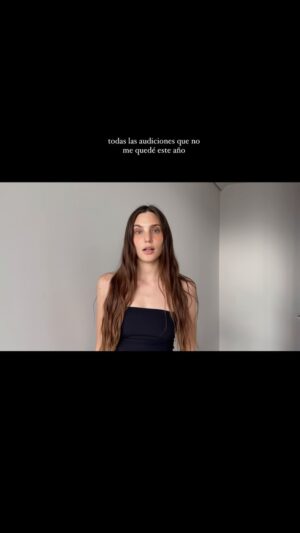 Macarena Achaga Instagram - para todas las actrices y todos los actores allá afuera dudando de si mismos (como yo en muchos de estos self tapes): solo sigue intentando <3 

HAZLO CON MIEDO. hazlo de viaje, hazlo sin fondo blanco, hazlo aunque sea un mal día, hazlo aunque no tengas buena réplica, hazlo aunque estés cansado. pero hazlo 

sigue enviando el bendito tape :,) 
feliz día del actor 🎬