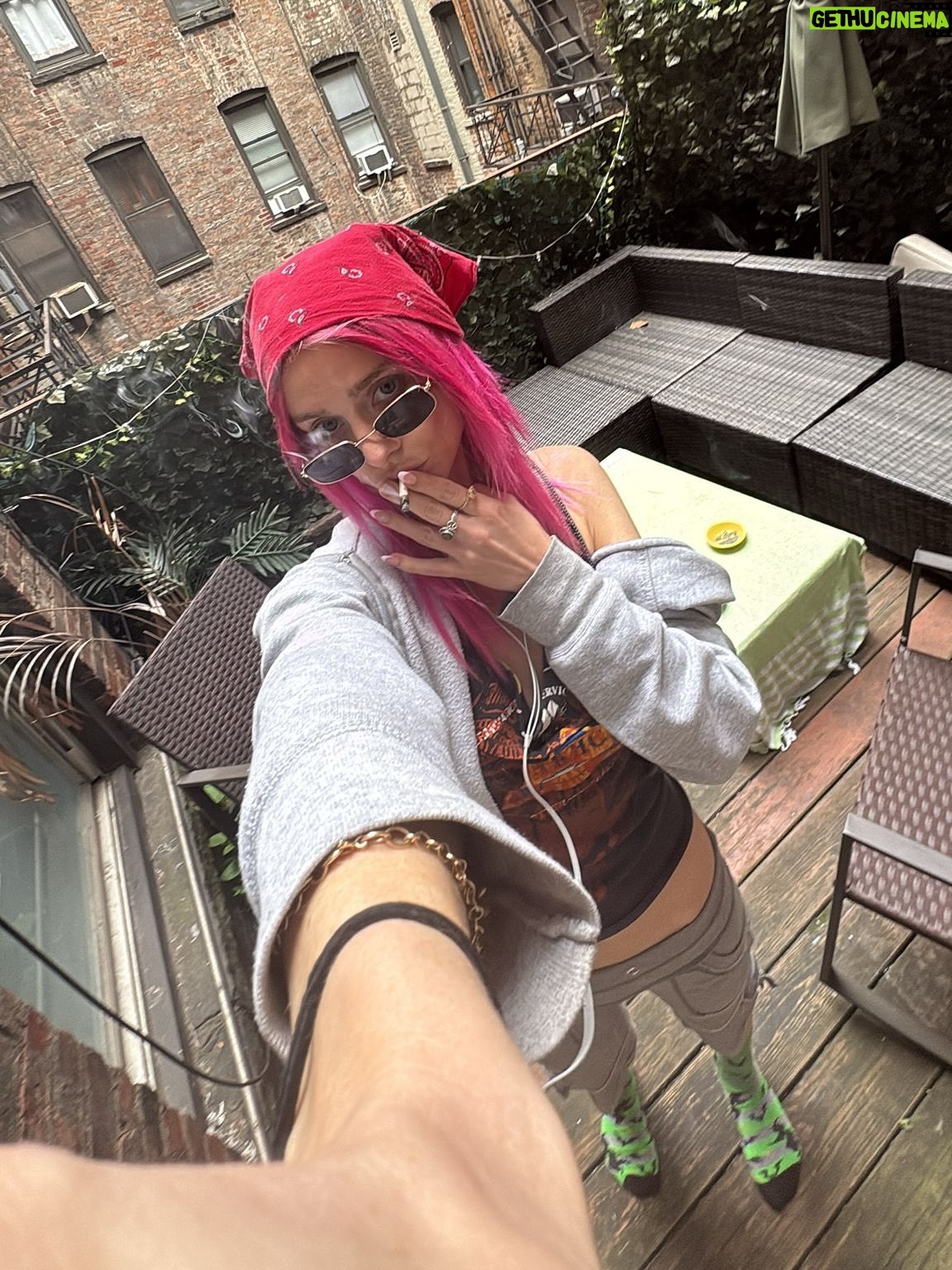 Maddie Phillips - 59.1K Likes - thank god the only thing i have in common with cate is that i am surrounded by the girls and the gays :/ 

gen v ep 5 out today btw <3