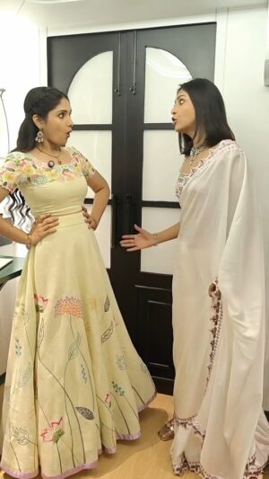 Madhu Shalini Instagram - Geeth Saini and Madhu shalini Fighting 👊👊👊 ..Watch Kanyakumari movie on Amazon Prime and Aha