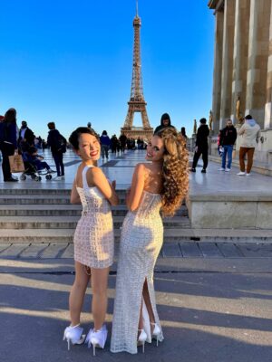 Madison Pettis Instagram - The Wrong Paris is the #1 movie worldwideeee on @netflix this week!! So happy you guys are enjoying the film 🥹 Filming in Paris was an experience I will never forget. Twas not a green screen ✨ Merci beaucoup to all the cast & crew ♥️