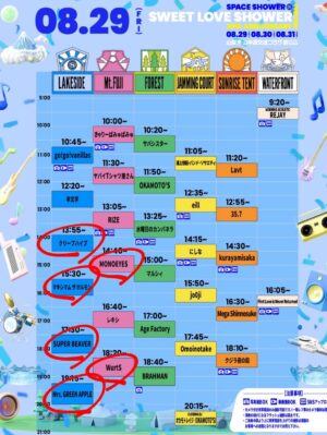 Madoka Moriyasu Instagram - ⁡
SWEET LOVE SHOWER2025🌈☁️🩷🎶
⁡
今まで何度もフェスに参加してはいるものの、1人参戦だったりどこかお仕事の延長線上にあったり…完全プライベートでお友達とドライブしながら行くなんて初めてで、道中の時間も含めて楽しかった！
⁡
ほうとう食べるタイミングなかったから来年こそ🍲
