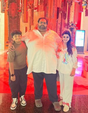 Mahalakshmi Shankar Instagram - 🧿Yesterday was all about celebrating the man who holds our world together ❤️
Happy Birthday to my pillar, my partner, and the most loving father.
Every moment with you is a blessing, and watching you shine in your role as a husband and father fills my heart with pride.
We love you more than words can say 💖✨

#HappyBirthday #FamilyFirst #LoveOfMyLife #GratefulHeart