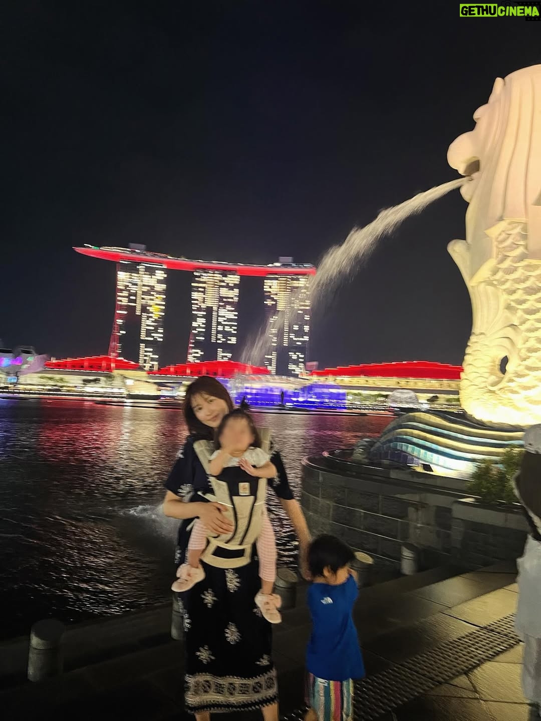 Mai Hakase - 1.1K Likes - Singapore 🇸🇬🩷
ぶれてるしマーライオンの水浴びてるみたいに撮れた写真✌️
コロナ前ぶりのシンガポール❣️
子供できてからは初めて🤩
子供のあそぶところたくさんだし、子供に優しい子供天国すぎる国‼️子供達も毎日楽しく過ごしてます😎

#singapore #マーライオン
#marinabaysand 
#merlion
#子連れシンガポール