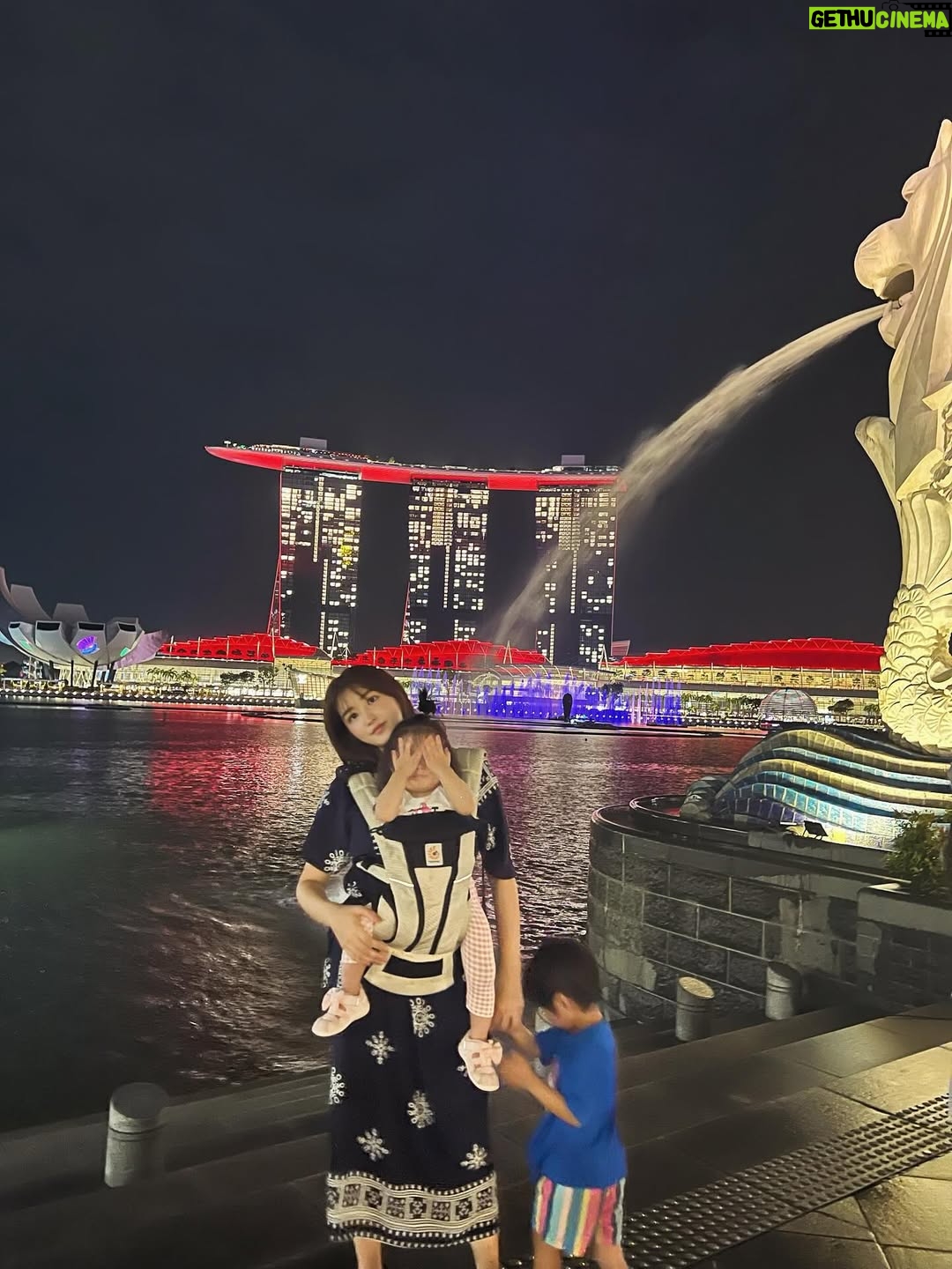 Mai Hakase - 1.1K Likes - Singapore 🇸🇬🩷
ぶれてるしマーライオンの水浴びてるみたいに撮れた写真✌️
コロナ前ぶりのシンガポール❣️
子供できてからは初めて🤩
子供のあそぶところたくさんだし、子供に優しい子供天国すぎる国‼️子供達も毎日楽しく過ごしてます😎

#singapore #マーライオン
#marinabaysand 
#merlion
#子連れシンガポール