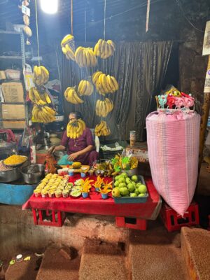Manasa Varanasi Instagram - First time climbing the hills to Tirumala - core memory for life 🌸 To every squirrel, monkey, small temple, fruit seller, sculpture and fellow pilgrim, I see you, I carry a piece of your grace with me 🤍

PC @anudeep_munna 

#gratitude #blessed 
#instagood #instamood 
#govinda #love