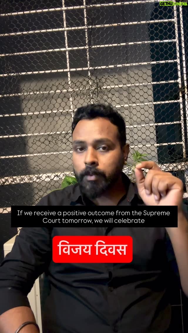 Mansha Bahl - 7.1K Likes - If we receive a positive outcome from the Supreme Court tomorrow, we will celebrate Vijay Diwas.