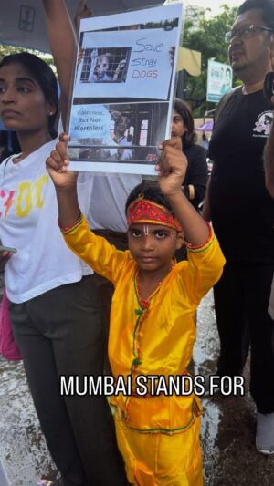 Mansha Bahl Instagram - Mumbai comes together in huge numbers for #streetdogsofdelhincr we will not stop until justice is done. #awaranahihainwoh #humarahaiwoh #mumbai #delhi #savedelhincrdogs