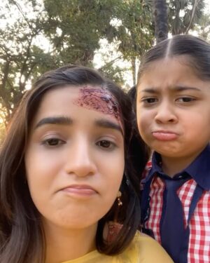 Mansi Bhanushali Instagram - Suman Indori in snapshots 🫶🏻🎬

#sumanindori #bts #thankyouuniverse