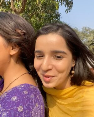 Mansi Bhanushali Instagram - Suman Indori in snapshots 🫶🏻🎬
#sumanindori #bts #thankyouuniverse