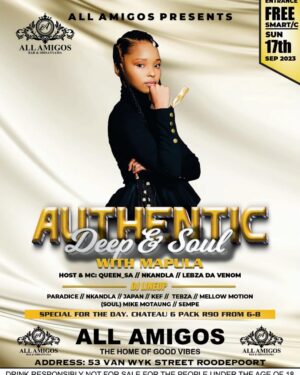 Mapula Mafole Instagram - 📍We are at @allamigosbarandgrill this Sunday. Come through 🎧🎶