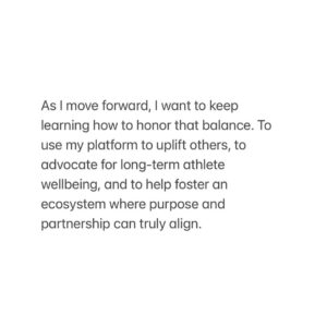 Margo Hayes Instagram - Some goodbyes are heavier than others.
This one carries 9 years of memories, growth, and lessons.
A bittersweet farewell to @thenorthface.
Full reflection in the carousel — thank you for reading. 🤍

Carousel pics:
✩ moments after my first 5.15 ‘La Rambla’♡︎
✩ my first storefront NYC- pic by my sis
✩ being the little trouble maker i am ♡︎
✩ restyling a @wearebraindead / tnf collab skirt as a dress. self shot
✩ national championship finals adrenaline rush. vid by @louderthan11 
✩ learning to surf in PR at my first athlete summit. pic by @tedhesser 
✩ nationals 2017 shot by @louderthan11 
✩ modeling tnf black series designed by @pelagia.kolotouros 
✩ my first time DWS with ex teammate @emilyaharrington. pic @tarakerzhner 
✩ feature with @complex @complexsports shot by @benrayner