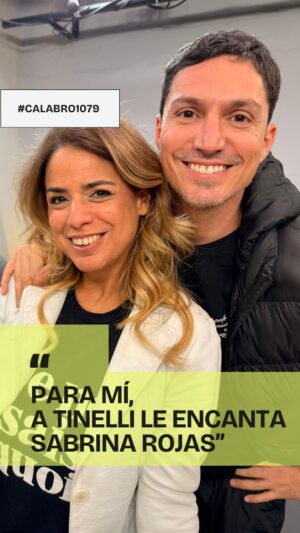 Marina Calabró Instagram - Marina Calabró sobre el supuesto romance entre Sabrina Rojas y Marcelo Tinelli: "Para mí, a él le encanta Sabrina Rojas"
🟣 #Calabro1079 con @marinacalabro_ok y @gzaffora