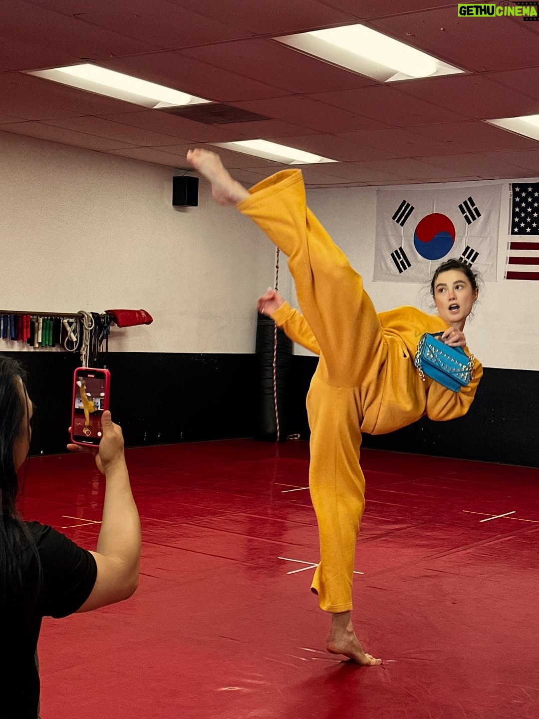 Marina Mazepa - 2.4K Likes - Martial arts teach me the same thing life does: stay strong, stay focused, and let the struggle make you better. Thanks to my master @davisthemusa 🙏