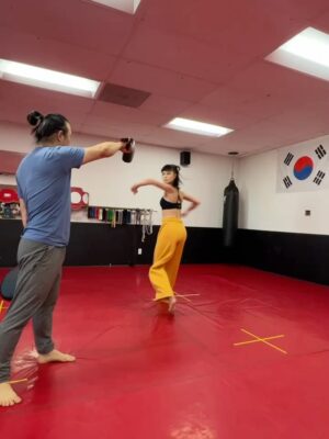 Marina Mazepa Instagram - Martial arts teach me the same thing life does: stay strong, stay focused, and let the struggle make you better. Thanks to my master @davisthemusa 🙏