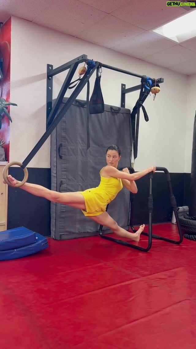 Marina Mazepa - 2.4K Likes - Back at it after injury   a long break 😅 (SAVE the exercises😌)
Feels like first grade… but with extra wisdom and scars to prove it!
 Thank you @davisthemusa .
.
#martialartsstudent #stunts #marinamazepa #martialartsgirls #kickgirlz