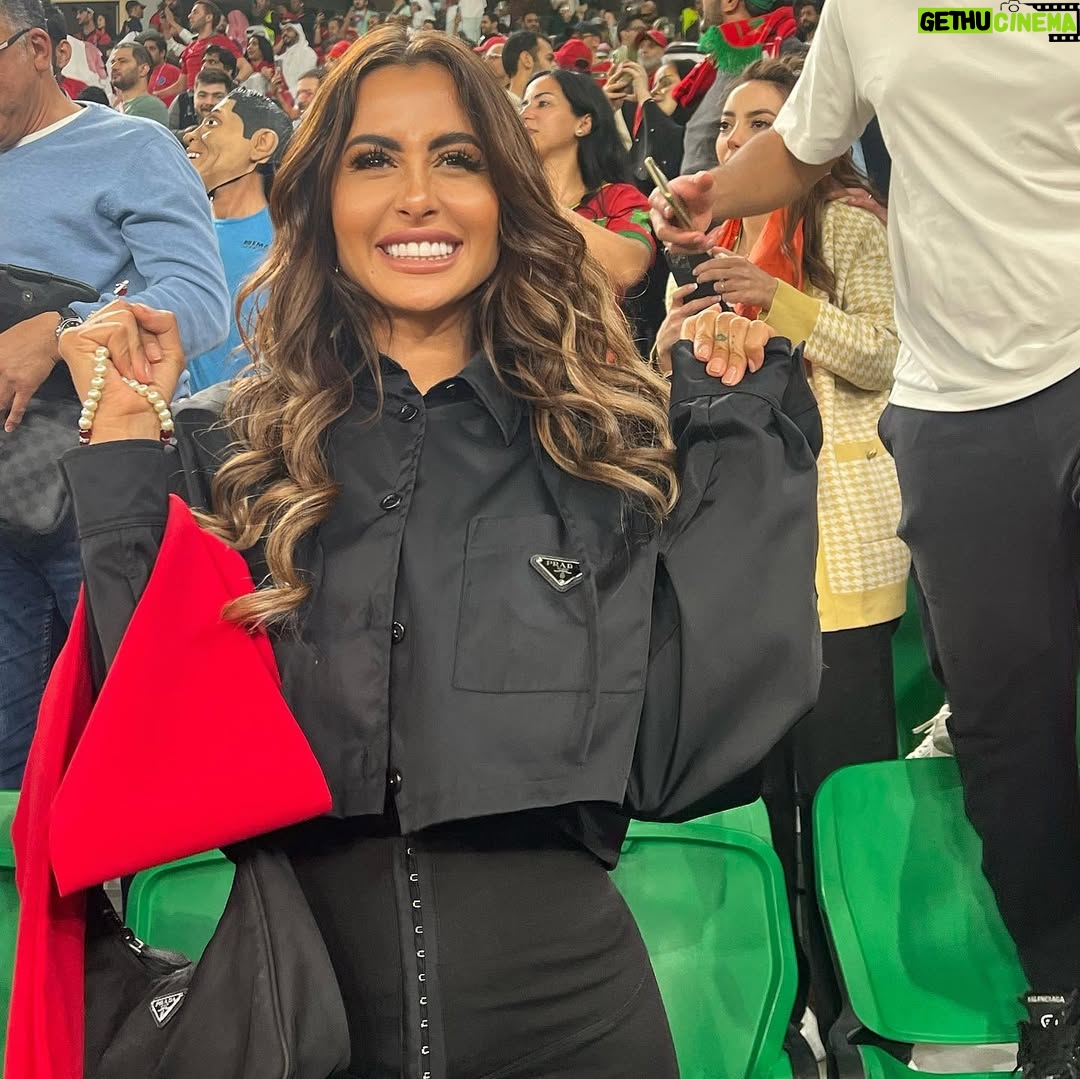 Marine El Himer - 451.3K Likes - On se donne rdv en demi finale in sha allah 🤲🏽🇲🇦⚽️🦁