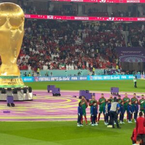 Marine El Himer Instagram - On se donne rdv en demi finale in sha allah 🤲🏽🇲🇦⚽️🦁