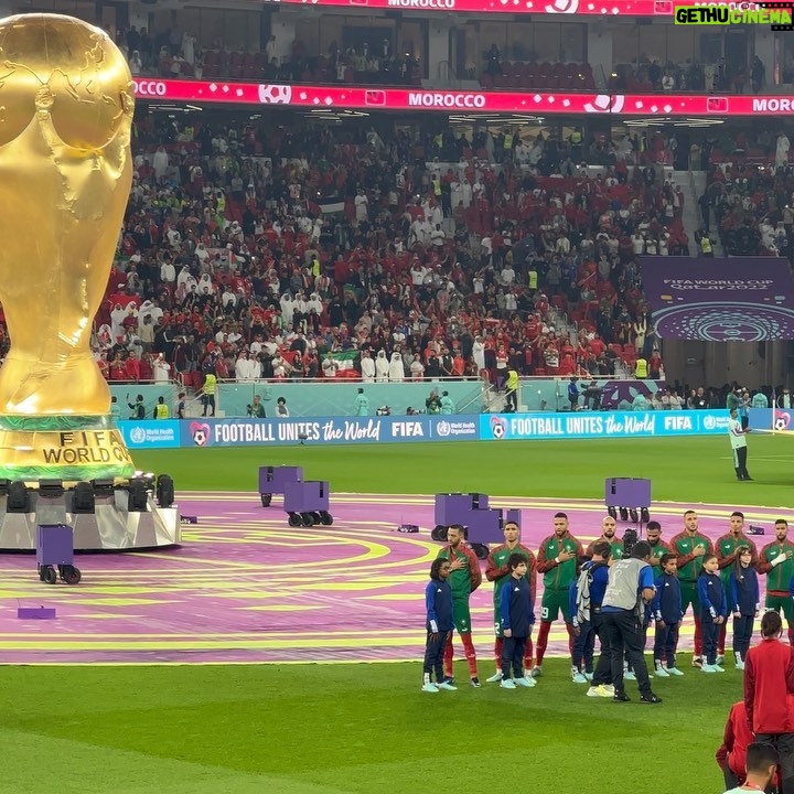 Marine El Himer - 451.3K Likes - On se donne rdv en demi finale in sha allah 🤲🏽🇲🇦⚽️🦁
