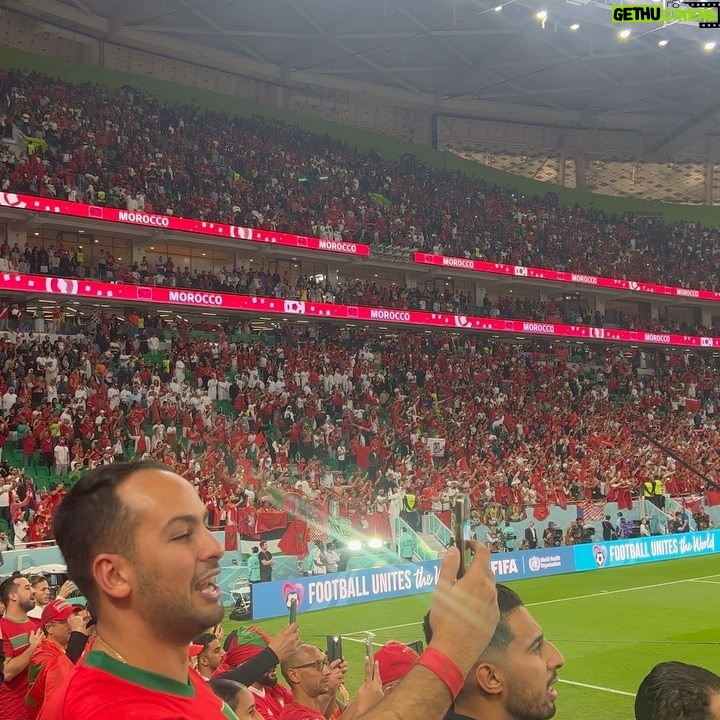 Marine El Himer - 451.3K Likes - On se donne rdv en demi finale in sha allah 🤲🏽🇲🇦⚽️🦁