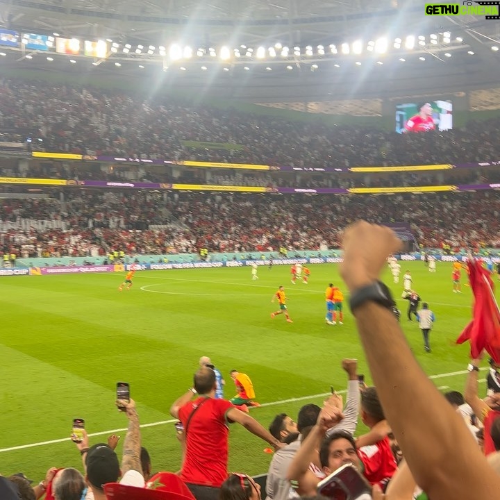 Marine El Himer - 451.3K Likes - On se donne rdv en demi finale in sha allah 🤲🏽🇲🇦⚽️🦁