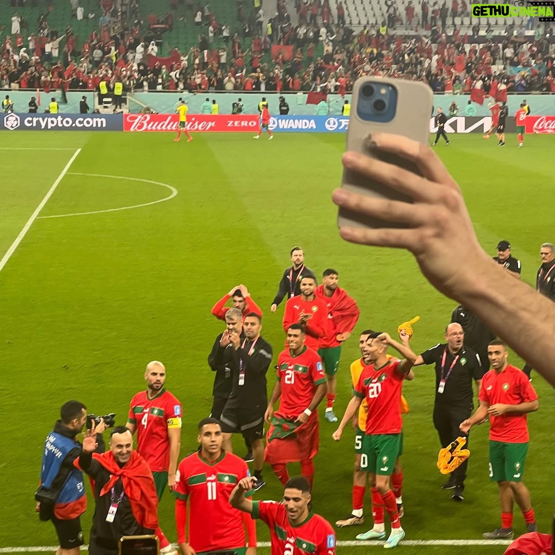 Marine El Himer - 451.3K Likes - On se donne rdv en demi finale in sha allah 🤲🏽🇲🇦⚽️🦁