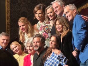 Mary-Margaret Humes Instagram - Exactly one week ago tonight in NYC … did this really happen or was it all a dream. “Michelle’s dream” was to bring the timeless words of @kevwilliamson back to life all in support of our amazing @vanderjames … nailed it!! There are so many pictures out there but very few on my camera … my favorite might be the one with Annabelle helping me navigate from backstage into the theater … there were so many stairs!! A huge shout out to my besties @louisvanamstel and @karynwulbrun for flying in and supporting the cause …  Again, did this really happen?? I Love you guys and miss you already @vanderkimberly @katieholmes @vancityjax @johnwesleyshippjr @actorkerrsmith @meremonroe @busyphilipps @9ninarepeta  #marybethpeil #dawsonscreek #dawsonscreekreunion #tvfamily