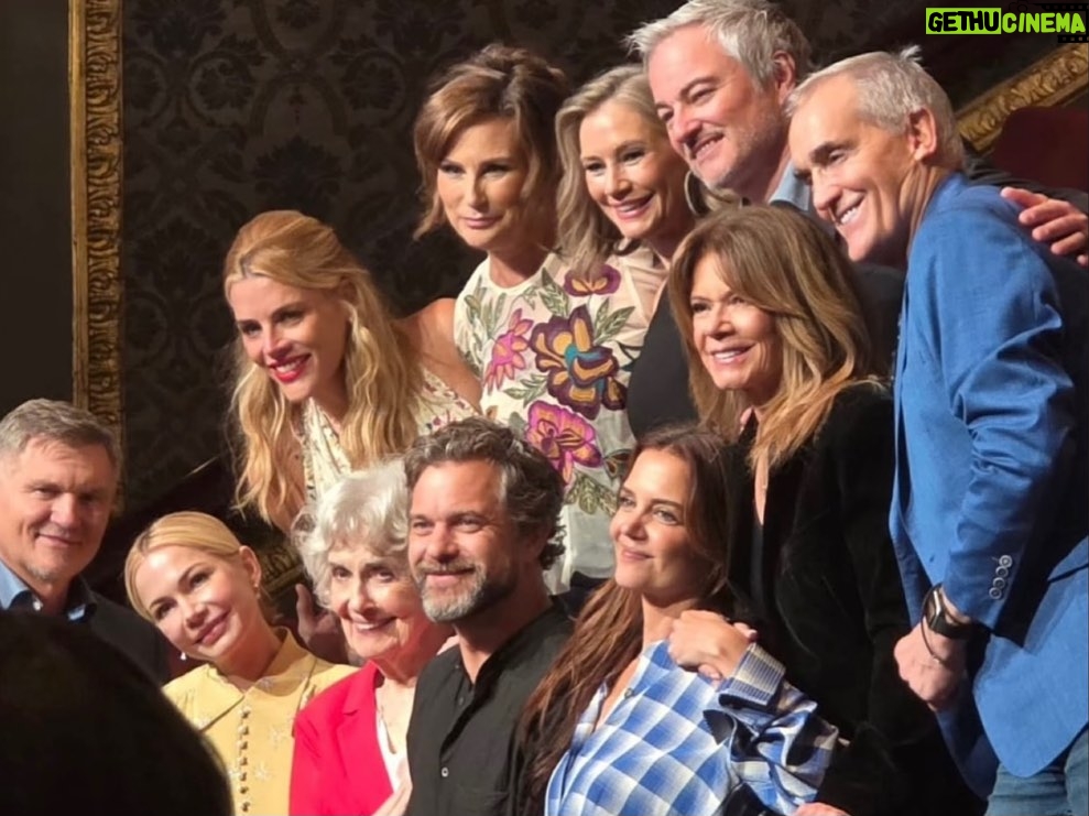 Mary-Margaret Humes - 8.5K Likes - Exactly one week ago tonight in NYC … did this really happen or was it all a dream. “Michelle’s dream” was to bring the timeless words of @kevwilliamson back to life all in support of our amazing @vanderjames … nailed it!! There are so many pictures out there but very few on my camera … my favorite might be the one with Annabelle helping me navigate from backstage into the theater … there were so many stairs!! A huge shout out to my besties @louisvanamstel and @karynwulbrun for flying in and supporting the cause …  Again, did this really happen?? I Love you guys and miss you already @vanderkimberly @katieholmes @vancityjax @johnwesleyshippjr @actorkerrsmith @meremonroe @busyphilipps @9ninarepeta  #marybethpeil #dawsonscreek #dawsonscreekreunion #tvfamily