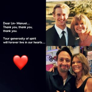 Mary-Margaret Humes Instagram - I so appreciate you lending your voice to the amazing @vanderjames You are my hero @lin_manuel 👏👏#dawsonscreek #dawsonscreekreunion #tvfamily @vanderkimberly