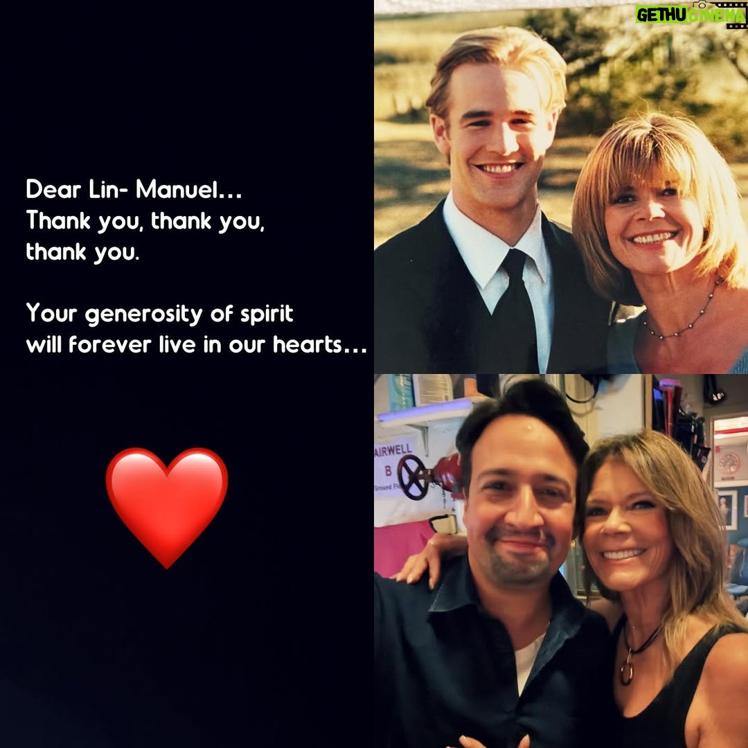 Mary-Margaret Humes - 8.3K Likes - I so appreciate you lending your voice to the amazing @vanderjames You are my hero @lin_manuel 👏👏#dawsonscreek #dawsonscreekreunion #tvfamily @vanderkimberly