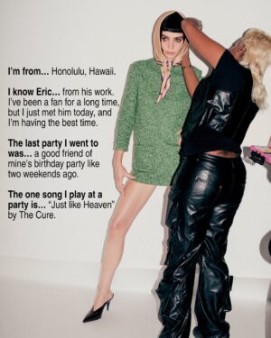 Meadow Walker Instagram - There’s a party upstairs. . .

@meadowwalker for i-D 375.

Photographed by @upstairsaterics
Written by @thomthomclub
Styled by @thomthomclub
Interviews by @rbbykelly
Hair: @jadisjolie
Makeup: @raisaflowers
Nails: @nailsbymamie
Set Design: @mannynorena
Casting Director: @affaosman
Casting Associate: @mimignoh
Movement Director: @jorgedorsinville
Production: @themorrisongroup
Post Production: @francoerre
