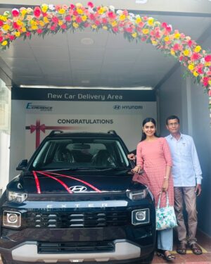 Meenakshi Borah Instagram - Our new member…❤️🧿
Thank you @santa_kumar_das and @rjhyundai family for the smooth delivery of the car…💕
.
.
.
.
.
.
#newcar #celebration #hyundai #foryou #explore #newpost