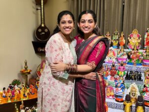 Meera Krishna, Meera Siva Instagram - Blessed Navaratri2025 @nakshathra.nagesh 😍
Thank you so much for inviting me dear 🤗❤️

#insta #navratri #festival #instapic #instagram #