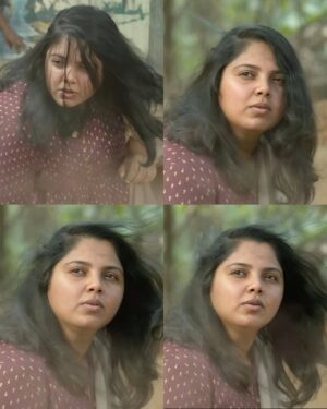 Megha Thomas Instagram - "കാറ്റൊരുത്തി ഒരു തീ 
കാറ്റത്തൊരുത്തി എരിതീ"

Mu_Ri’s words are not just poetic; they are the pulse of the women in Bheemante Vazhi.
And if you’re watching closely, you’ll realise—this isn’t Bheeman’s story alone.
It’s also about the women who walk beside him, pass him, and even leave him behind.

You see women here not as accessories to a male journey, but as individuals with desires, depth, and their own destinations. In a village framed by walls—literal and metaphorical—these women carve out space, breath, and authority.

Yes, Bheeman’s choices in women are often led by lust or fascination.
But for the women, Bheeman represents something different—he offers space.
And sometimes, space is all a woman needs to taste freedom.

Take Blessy, played by Vincy Aloysious.
She enters the story quietly, but you can’t forget her.
In a society that often asks women to shrink or hurry, she slows down and chooses herself first.
Her relationship with Bheeman isn’t reckless—it’s thoughtful. Consensual. Honest.
And when she marries someone else, she doesn’t look back with regret.
When their paths cross again, she tells Bheeman:
"ഈ പ്രേമം എന്നൊക്കെയായി പറയുന്നത് ഒരു connection ആണ്. അത് ഒരാള്ക്ക് കിട്ടുകയും വേറെ ഒരാള്ക്ക് കിട്ടാതെ ഇരിക്കയും ചെയ്യുന്നത് ഒറിചിരി painful ആണ്."
That line isn’t dramatic—it’s real. A quiet acceptance that not all loves land equally. And not all wounds bleed outside.

Now meet Kinnari, played by Megha Thomas—perhaps the most quietly revolutionary presence in the film.
She comes from outside the village, a stranger to its rules, and yet, she blends in without losing herself.
There’s something luminous about her—a spark of openness and eagerness to understand, to belong, but not blindly conform.
She doesn’t allow her differences to isolate her; instead, she turns them into tools of connection.
She laughs, explores, asks, and unlearns.
She’s drawn to Bheeman—not for protection, but for presence. For a conversation of souls.
She desires a deeper, more rooted connection—one that’s emotional and spiritual, not transactional.
But when it doesn’t arrive, she doesn’t fall apart.

<<<Cont.In Cmnts>>>
•
@heartgoesummm ©️
•
@chembanvinod #bheemantevazhi #women