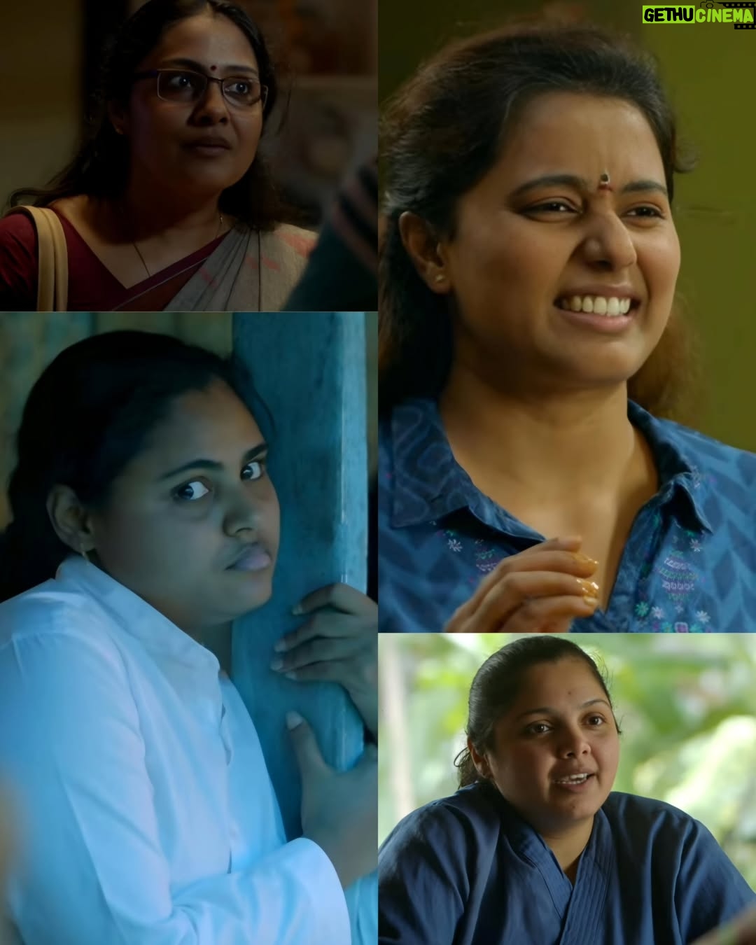 Megha Thomas - 10.5K Likes - "കാറ്റൊരുത്തി ഒരു തീ 
കാറ്റത്തൊരുത്തി എരിതീ"

Mu_Ri’s words are not just poetic; they are the pulse of the women in Bheemante Vazhi.
And if you’re watching closely, you’ll realise—this isn’t Bheeman’s story alone.
It’s also about the women who walk beside him, pass him, and even leave him behind.

You see women here not as accessories to a male journey, but as individuals with desires, depth, and their own destinations. In a village framed by walls—literal and metaphorical—these women carve out space, breath, and authority.

Yes, Bheeman’s choices in women are often led by lust or fascination.
But for the women, Bheeman represents something different—he offers space.
And sometimes, space is all a woman needs to taste freedom.

Take Blessy, played by Vincy Aloysious.
She enters the story quietly, but you can’t forget her.
In a society that often asks women to shrink or hurry, she slows down and chooses herself first.
Her relationship with Bheeman isn’t reckless—it’s thoughtful. Consensual. Honest.
And when she marries someone else, she doesn’t look back with regret.
When their paths cross again, she tells Bheeman:
"ഈ പ്രേമം എന്നൊക്കെയായി പറയുന്നത് ഒരു connection ആണ്. അത് ഒരാള്ക്ക് കിട്ടുകയും വേറെ ഒരാള്ക്ക് കിട്ടാതെ ഇരിക്കയും ചെയ്യുന്നത് ഒറിചിരി painful ആണ്."
That line isn’t dramatic—it’s real. A quiet acceptance that not all loves land equally. And not all wounds bleed outside.

Now meet Kinnari, played by Megha Thomas—perhaps the most quietly revolutionary presence in the film.
She comes from outside the village, a stranger to its rules, and yet, she blends in without losing herself.
There’s something luminous about her—a spark of openness and eagerness to understand, to belong, but not blindly conform.
She doesn’t allow her differences to isolate her; instead, she turns them into tools of connection.
She laughs, explores, asks, and unlearns.
She’s drawn to Bheeman—not for protection, but for presence. For a conversation of souls.
She desires a deeper, more rooted connection—one that’s emotional and spiritual, not transactional.
But when it doesn’t arrive, she doesn’t fall apart.

<<<Cont.In Cmnts>>>
•
@heartgoesummm ©️
•
@chembanvinod #bheemantevazhi #women