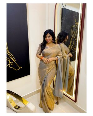 Meghashree Instagram - 🧿🌸🧿
.
Blouse designer: @kalasa_by_shilpa 
Sarees: @devakinandan_collections