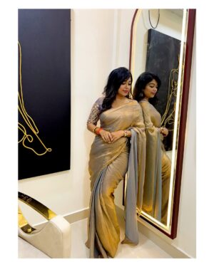 Meghashree Instagram - 🧿🌸🧿
.
Blouse designer: @kalasa_by_shilpa 
Sarees: @devakinandan_collections