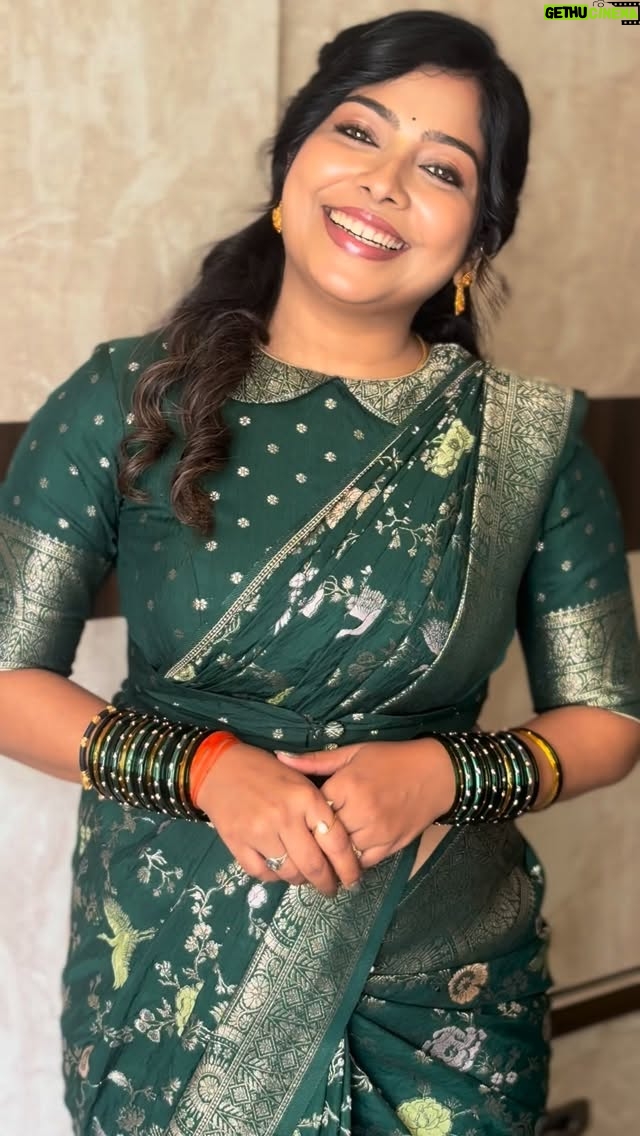 Meghashree - 3.3K Likes - Thankyou so much @savithaachar666 ♥️
.
Blouse: @sindureddy_label
Saree: @diantha_sarees_ 
.
#saree #reels #instagram #miniblog #viralvideos #bloggers #celebration #makeup #makeuplover #reelsteady