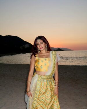Meghna Chakraborty Instagram - Sunset in Puerta Vallarta celebrating the #mobuwedding 🌅