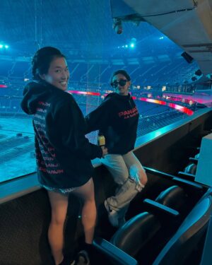 Meghna Chakraborty Instagram - How can I talk about 2024 without reflecting on the unforgettable experience of being on the road with team @diljitdosanjh for the groundbreaking North America leg of the Dil-luminati tour?! From two iconic stadiums to lighting up the Crypto Arena, and countless other venues across Canada and the US—we saw history unfold time and time and time again.

It has been an honor to witness Diljit continually break barriers with his artistry, and to watch him unite people from all generations and walks of life through the raw magic of music that transcends. To see all of the children, families and immigrants in the audience, their faces full of emotion and pure joy… this tour has truly been a celebration of both the present and the boundless potential of our future. 

Endless gratitude to the best DP @__vivianlau , the teams at @rippleeffectstudios and Saregama, and all the amazing people we crossed paths with in each city. Thank you for a lifetime of memories ❤️

#diljitdosanjh #diluminatiworldtour