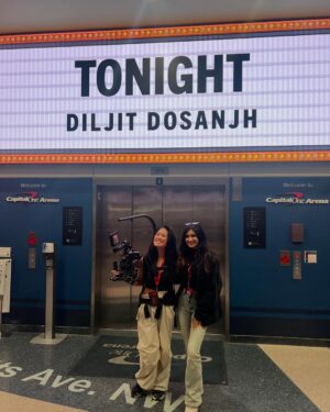 Meghna Chakraborty Instagram - How can I talk about 2024 without reflecting on the unforgettable experience of being on the road with team @diljitdosanjh for the groundbreaking North America leg of the Dil-luminati tour?! From two iconic stadiums to lighting up the Crypto Arena, and countless other venues across Canada and the US—we saw history unfold time and time and time again.

It has been an honor to witness Diljit continually break barriers with his artistry, and to watch him unite people from all generations and walks of life through the raw magic of music that transcends. To see all of the children, families and immigrants in the audience, their faces full of emotion and pure joy… this tour has truly been a celebration of both the present and the boundless potential of our future. 

Endless gratitude to the best DP @__vivianlau , the teams at @rippleeffectstudios and Saregama, and all the amazing people we crossed paths with in each city. Thank you for a lifetime of memories ❤️

#diljitdosanjh #diluminatiworldtour