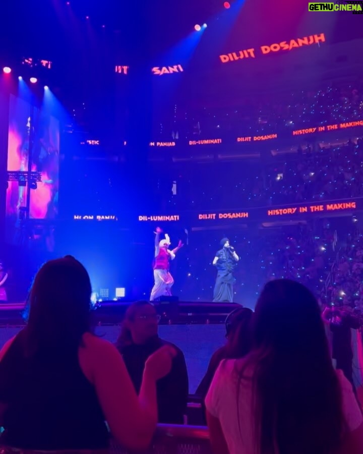 Meghna Chakraborty - 2.2K Likes - How can I talk about 2024 without reflecting on the unforgettable experience of being on the road with team @diljitdosanjh for the groundbreaking North America leg of the Dil-luminati tour?! From two iconic stadiums to lighting up the Crypto Arena, and countless other venues across Canada and the US—we saw history unfold time and time and time again.

It has been an honor to witness Diljit continually break barriers with his artistry, and to watch him unite people from all generations and walks of life through the raw magic of music that transcends. To see all of the children, families and immigrants in the audience, their faces full of emotion and pure joy… this tour has truly been a celebration of both the present and the boundless potential of our future. 

Endless gratitude to the best DP @__vivianlau , the teams at @rippleeffectstudios and Saregama, and all the amazing people we crossed paths with in each city. Thank you for a lifetime of memories ❤️

#diljitdosanjh #diluminatiworldtour
