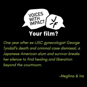 Meghna Chakraborty Instagram - UNFOLDING: A documentary redefining survivor stories 

🎥Meet the filmmakers: 
• Meghna Chakraborty: Director/Producer and choreographer creating impactful stories across media. 
• Iris Kim: Director/Producer and reporter shedding light on Asian American culture and identity. 
• Priscilla Jayne: Producer with a passion for powerful storytelling and advocacy. 

💬 Swipe through the slides, stay tuned for more updates on this transformative project, and join us in amplifying voices that matter. 

#VWI #VoicesWithImpact #FilmFestival #MentalHealthAwarness