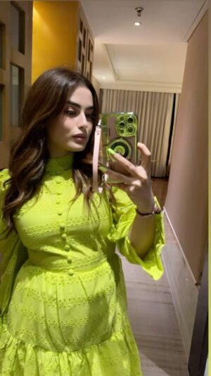 Mehak Dhillon Instagram - 💚