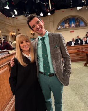 Melissa Rauch Instagram - The day is here, our Night Court Season 3 Finale! I know I have said, “You don’t want to miss” an episode  in the past and I stand by all of those times...but TONIGHT…tonight is different. Like, if you miss tonight, you’re gonna feel really f’in bad about it tomorrow, and as your friend, I do not want that for you. Look, I promise an hour of really great television with two back to back absolutely stellar episodes. At 8:00/7:00c we have @michaelurielikesit and @marshawarfield bringing their immense talents to our penultimate episode where Michael stars as the “Funnest Judge in the City” and Marsha returns as the iconic Roz Russell. Then at 8:30/7:30c we have @bigbangtheory and @youngsheldoncbs worlds collide with Night Court as Big Bang multiverse powerhouses @raeganrevord and #SimonHelberg appear in a jaw-dropping season 3 closer that will really drive home why this is not to be missed! Every one of our incredible Night Court family @just_lacretta @nyambi @wendiemalick @garyanthonywilliams @hiryanhansen @realrayabruzzo #JohnLarroquette brought down the house during the taping of this and I can’t wait for you all to check it out. See you there TONIGHT on @nbc starting at 8:00pm! 💙