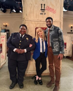 Melissa Rauch Instagram - The day is here, our Night Court Season 3 Finale! I know I have said, “You don’t want to miss” an episode  in the past and I stand by all of those times...but TONIGHT…tonight is different. Like, if you miss tonight, you’re gonna feel really f’in bad about it tomorrow, and as your friend, I do not want that for you. Look, I promise an hour of really great television with two back to back absolutely stellar episodes. At 8:00/7:00c we have @michaelurielikesit and @marshawarfield bringing their immense talents to our penultimate episode where Michael stars as the “Funnest Judge in the City” and Marsha returns as the iconic Roz Russell. Then at 8:30/7:30c we have @bigbangtheory and @youngsheldoncbs worlds collide with Night Court as Big Bang multiverse powerhouses @raeganrevord and #SimonHelberg appear in a jaw-dropping season 3 closer that will really drive home why this is not to be missed! Every one of our incredible Night Court family @just_lacretta @nyambi @wendiemalick @garyanthonywilliams @hiryanhansen @realrayabruzzo #JohnLarroquette brought down the house during the taping of this and I can’t wait for you all to check it out. See you there TONIGHT on @nbc starting at 8:00pm! 💙